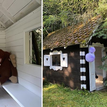 Szeroki Bor Oaza W Puszczy Z Sauna, Bania I Jacuzzi Exteriör bild