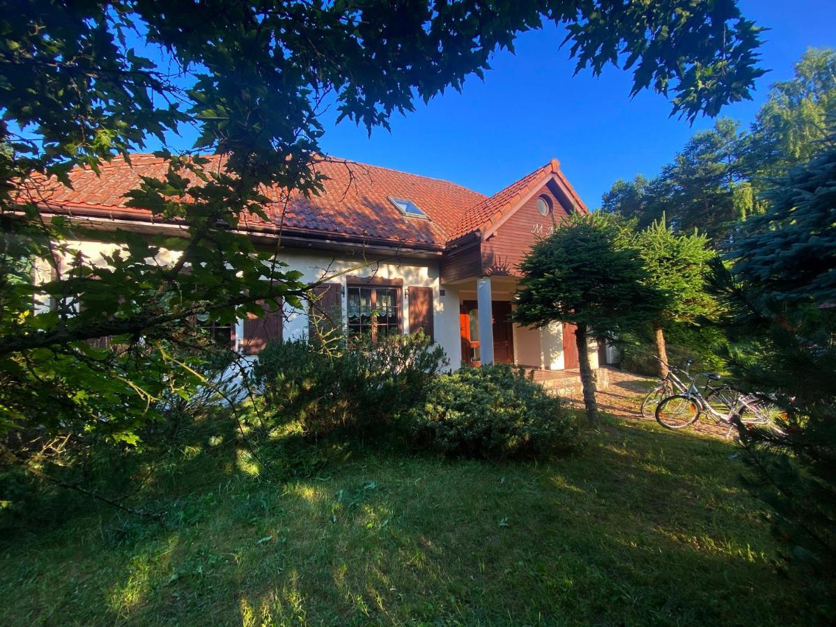 Szeroki Bor Oaza W Puszczy Z Sauna, Bania I Jacuzzi Exteriör bild