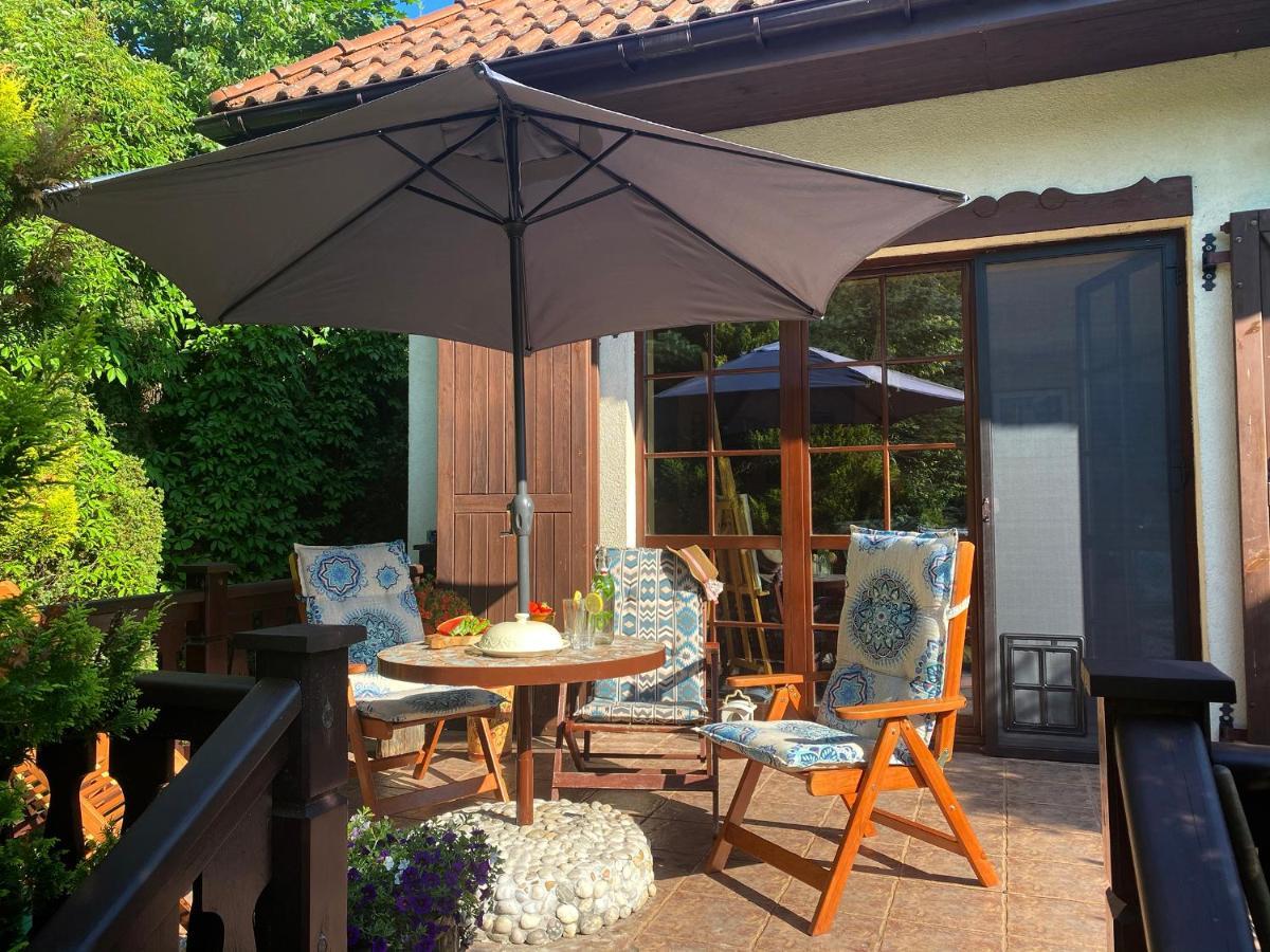 Szeroki Bor Oaza W Puszczy Z Sauna, Bania I Jacuzzi Exteriör bild