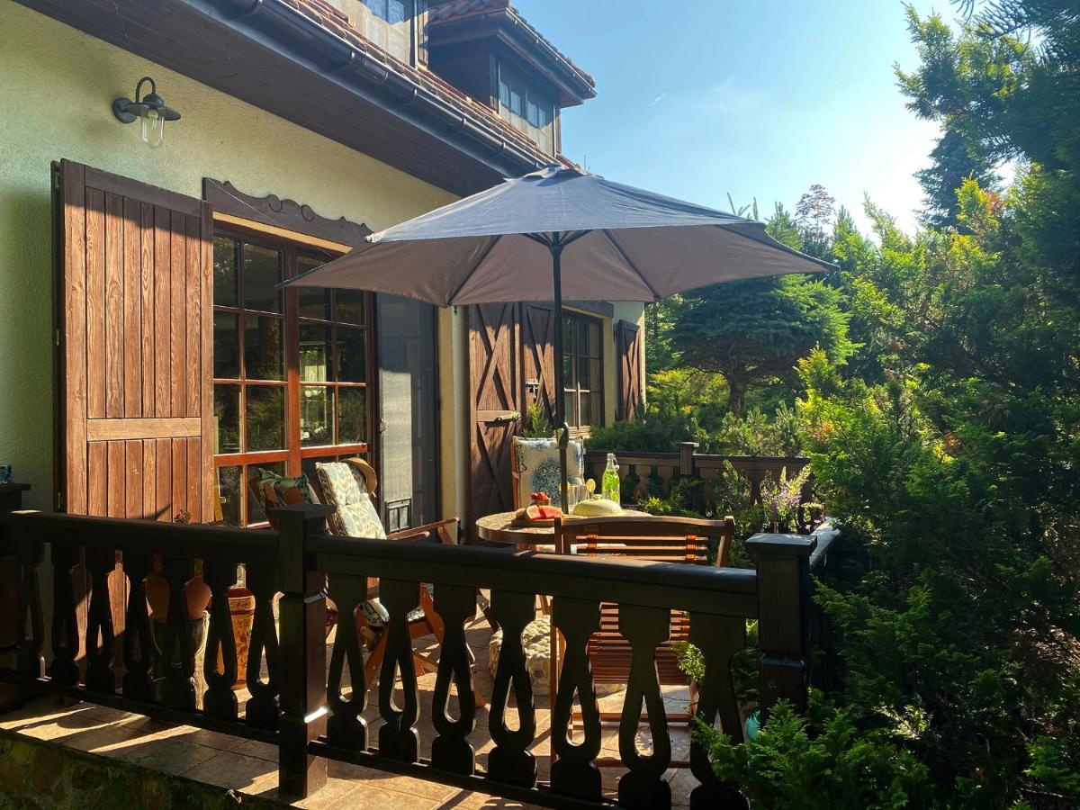 Szeroki Bor Oaza W Puszczy Z Sauna, Bania I Jacuzzi Exteriör bild