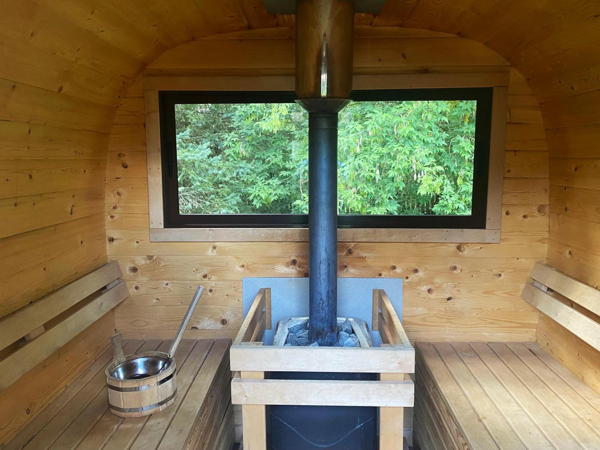 Szeroki Bor Oaza W Puszczy Z Sauna, Bania I Jacuzzi Exteriör bild
